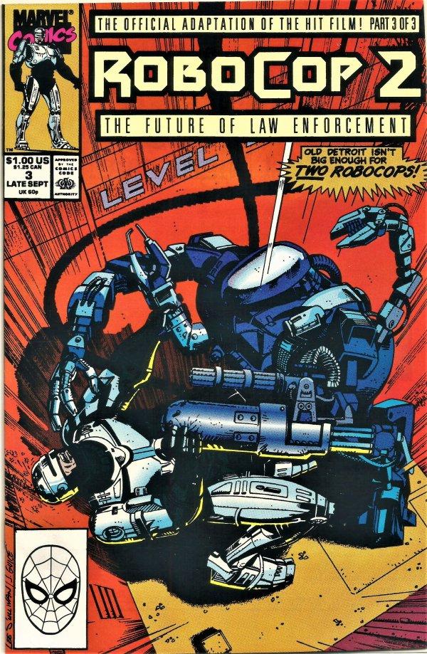Robocop 2 #3 (1990) Comic Books Robocop 2