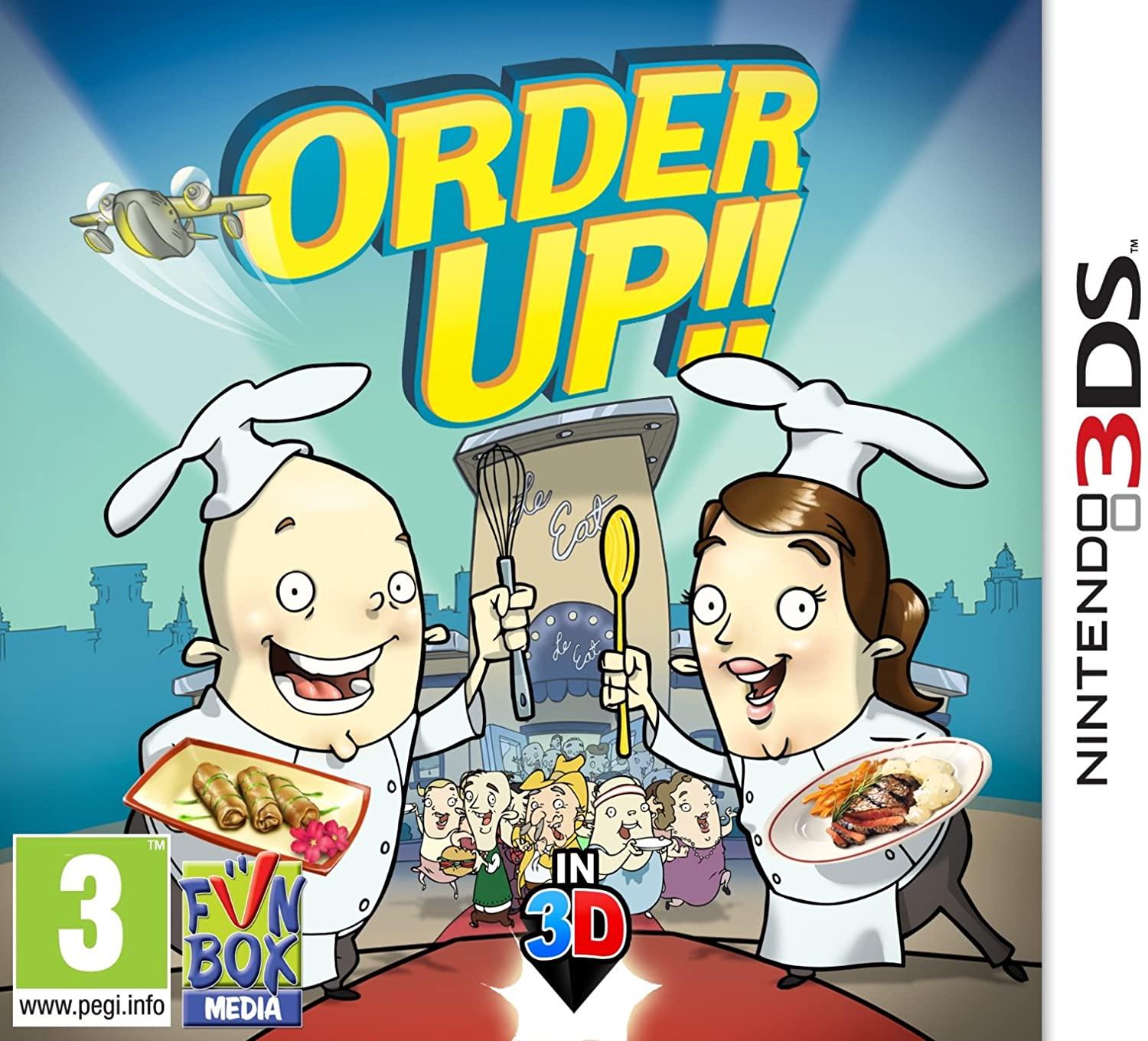 Order Up PAL Nintendo 3DS