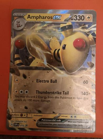 Ampharos ex #16 Cover Art