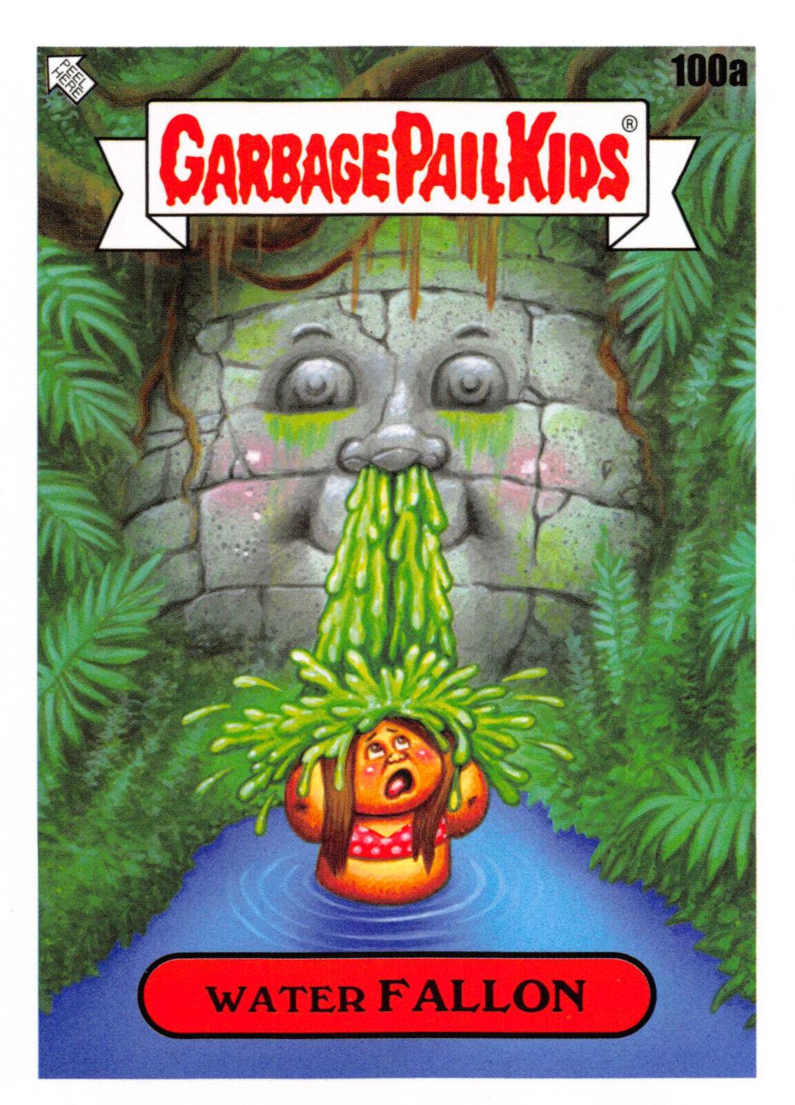 Water FALLON #100a Garbage Pail Kids Go on Vacation