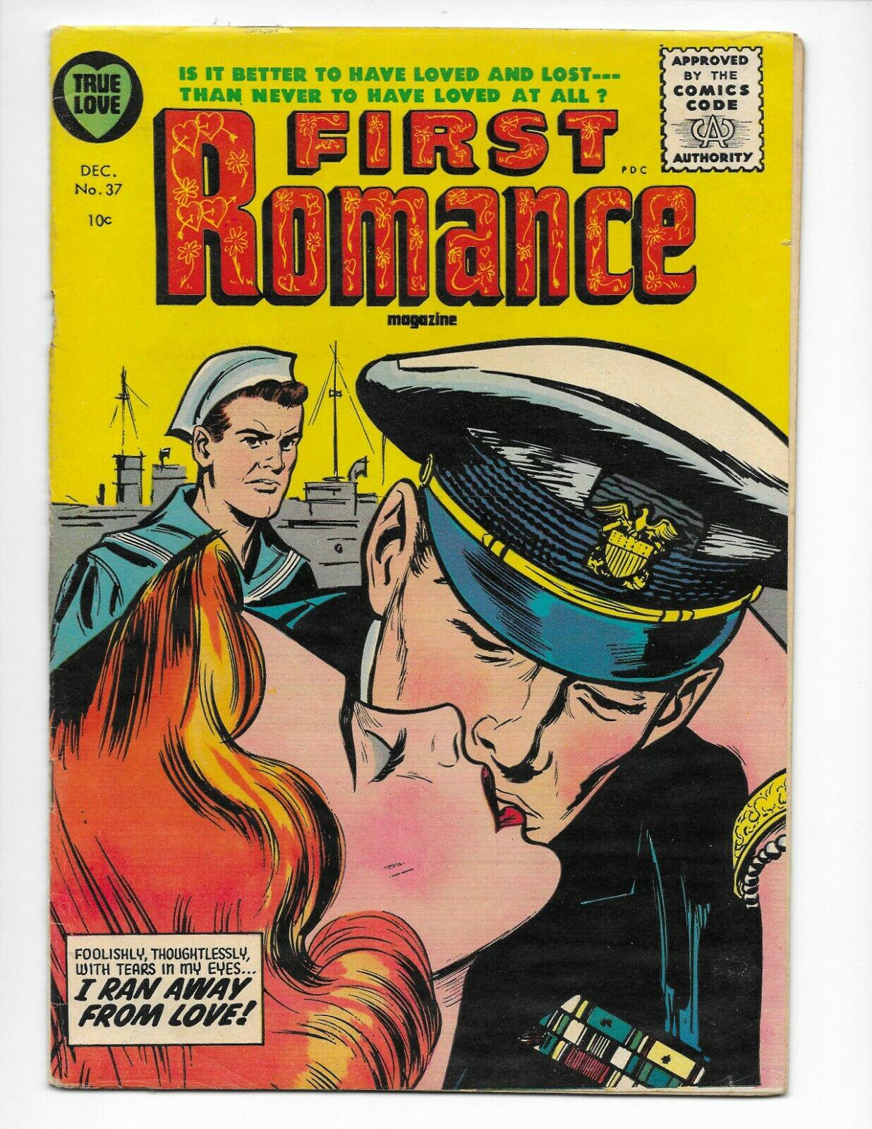 First Romance Magazine #37 (1955) Comic Books First Romance Magazine