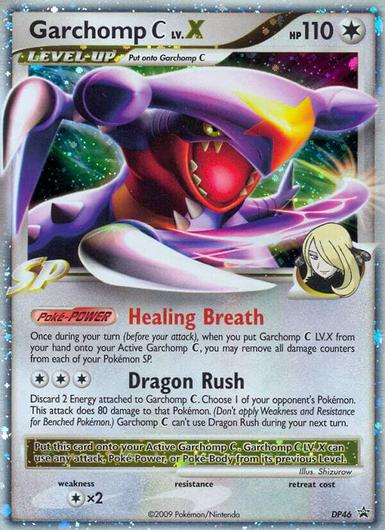 Garchomp C LV.X #DP46 Cover Art