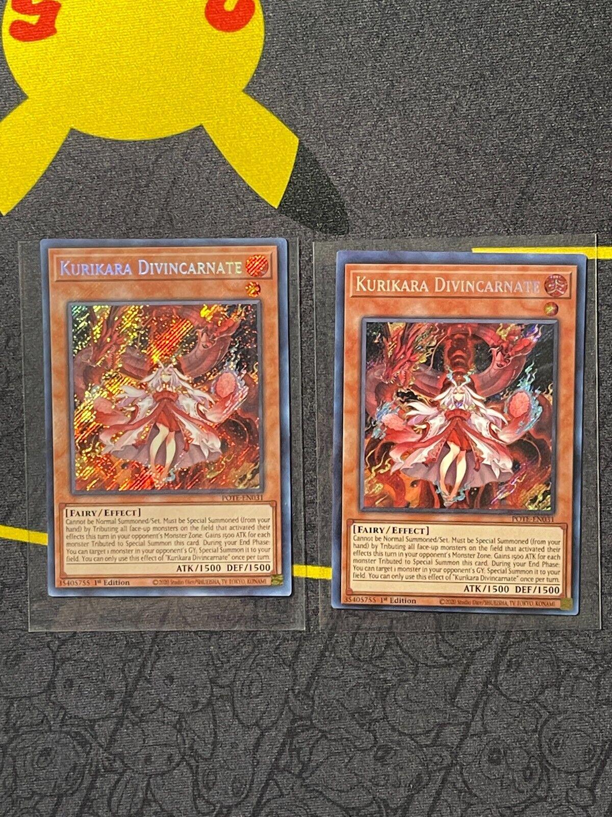 Kurikara Divincarnate POTE-EN031 YuGiOh Power Of The Elements