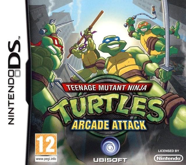 Teenage Mutant Ninja Turtles: Arcade Attack PAL Nintendo DS