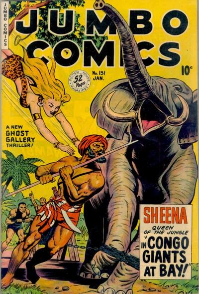 Jumbo Comics #131 (1950) Comic Books Jumbo Comics