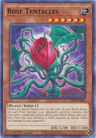Rose Tentacles LDS2-EN095 YuGiOh Legendary Duelists: Season 2