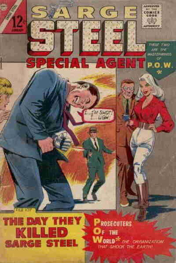Sarge Steel #7 (1966) Comic Books Sarge Steel