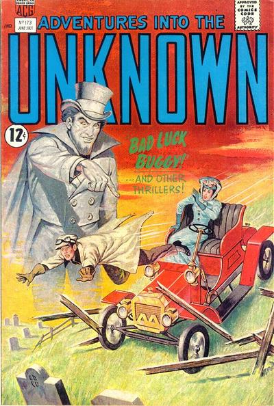 Adventures into the Unknown #173 (1967) Comic Books Adventures into the Unknown