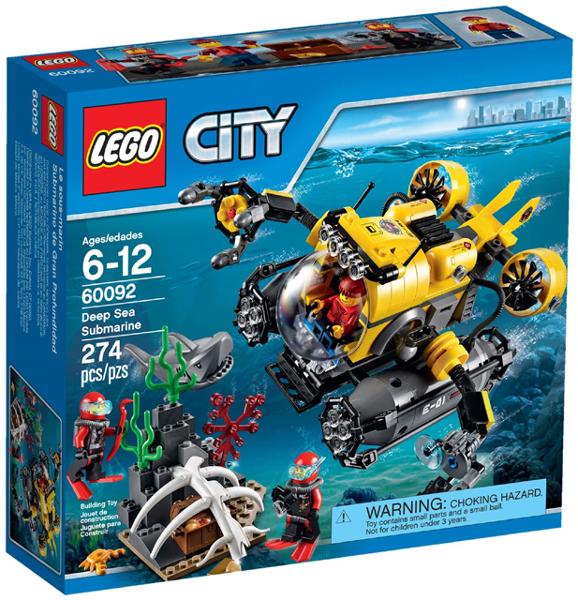 Deep Sea Submarine #60092 LEGO City