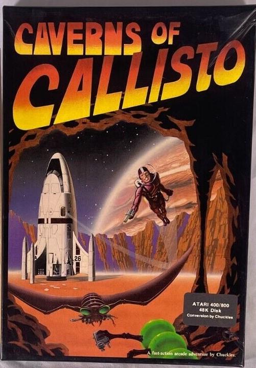 Caverns of Callisto Atari 400
