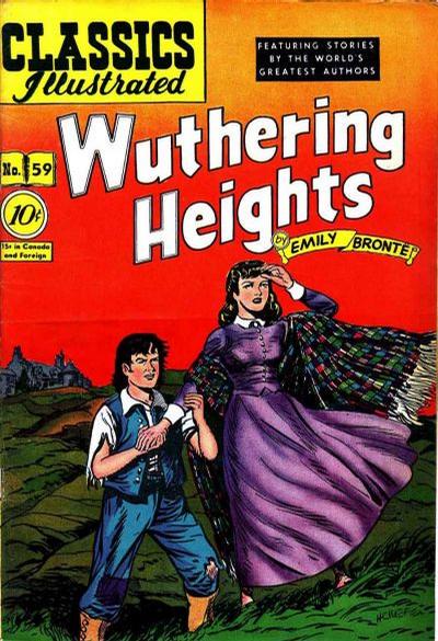 Wuthering Heights #59 (1949) Comic Books Classics Illustrated