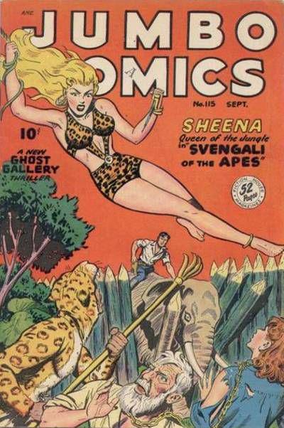 Jumbo Comics #115 (1948) Comic Books Jumbo Comics
