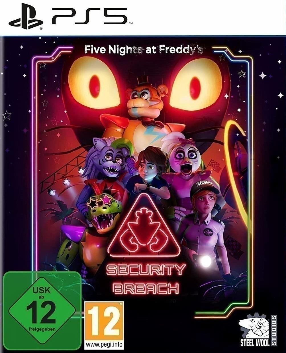 Five Nights At Freddy's Security Breach PAL Playstation 5