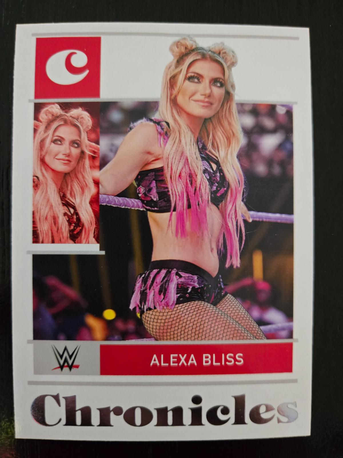 Alexa Bliss #1 Wrestling Cards 2022 Panini Chronicles WWE