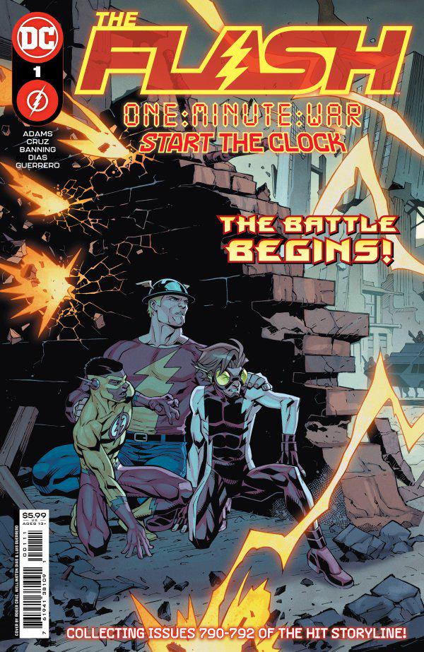 The Flash: One-Minute War - Start the Clock #1 (2023) Comic Books Flash: One-Minute War - Start the Clock