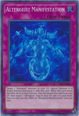 Altergeist Manifestation EXFO-EN070 YuGiOh Extreme Force
