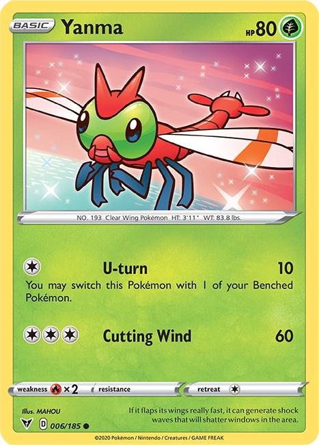 Yanma #6 Pokemon Vivid Voltage