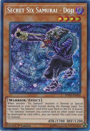 Secret Six Samurai - Doji SPWA-EN004 YuGiOh Spirit Warriors