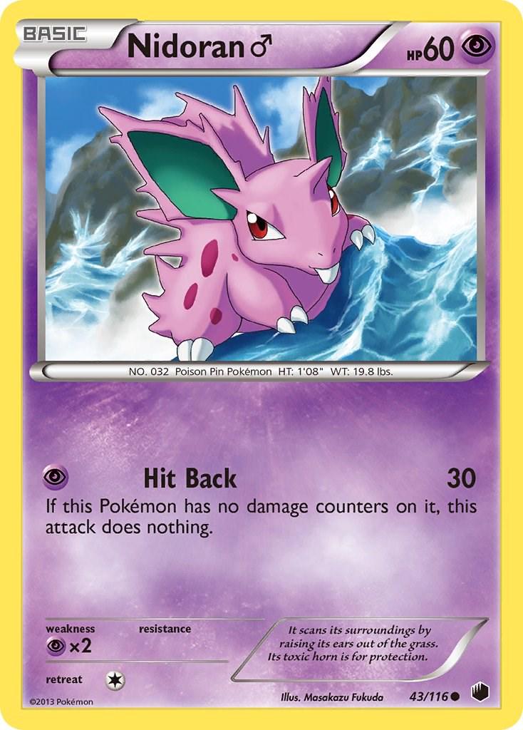 Nidoran #43 Pokemon Plasma Freeze