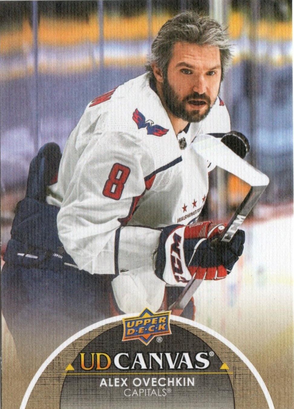 Alex Ovechkin #C86 Hockey Cards 2021 Upper Deck UD Canvas