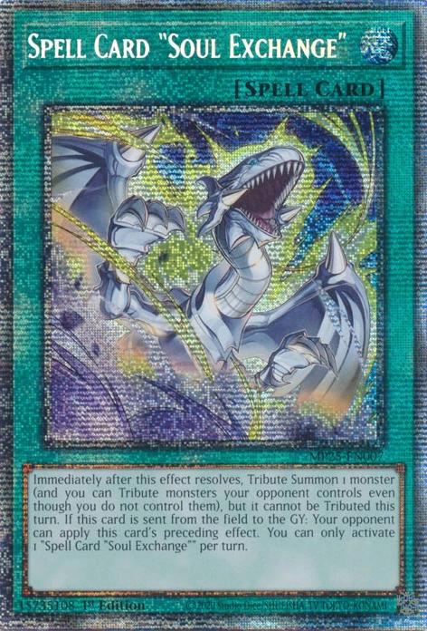 Spell Card Soul Exchange MP25-EN007 Prices | YuGiOh 2025 Mega Pack