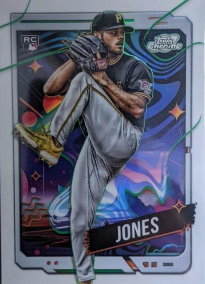 Jared Jones #163 Baseball Cards 2024 Topps Cosmic Chrome