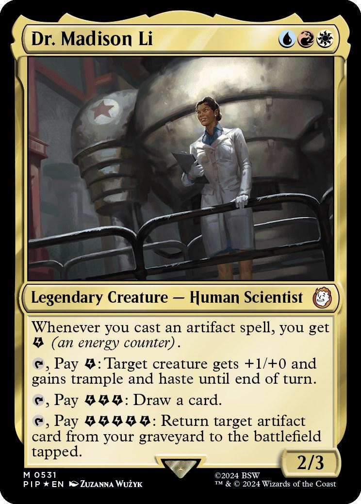 Dr. Madison Li #531 Magic Fallout
