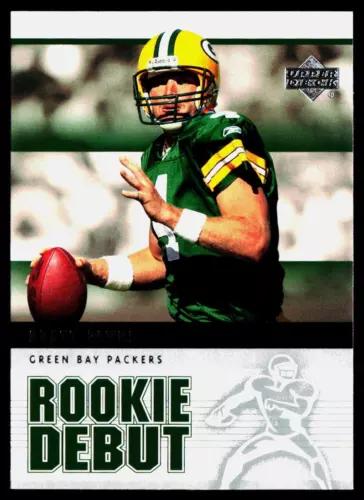Brett Favre #35 Football Cards 2005 Upper Deck Rookie Debut