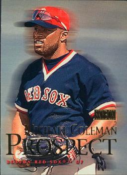 Michael Coleman #235 Baseball Cards 2000 Skybox Autographics