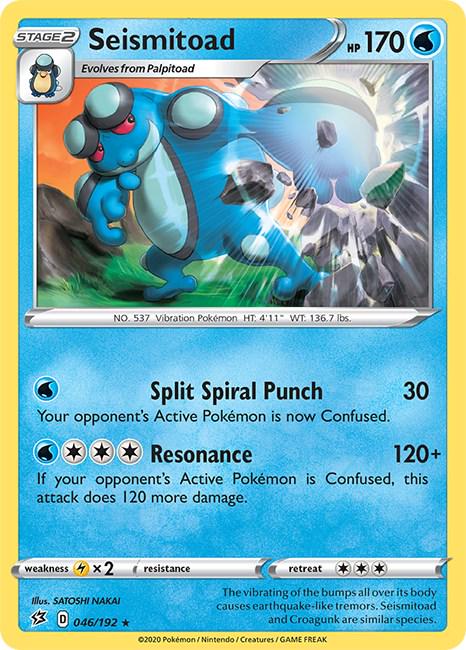 Seismitoad #46 Pokemon Rebel Clash
