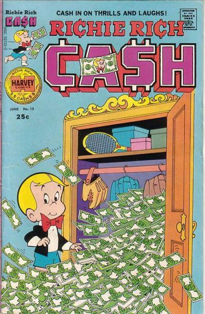 Richie Rich Cash #12 (1976) Comic Books Richie Rich Cash