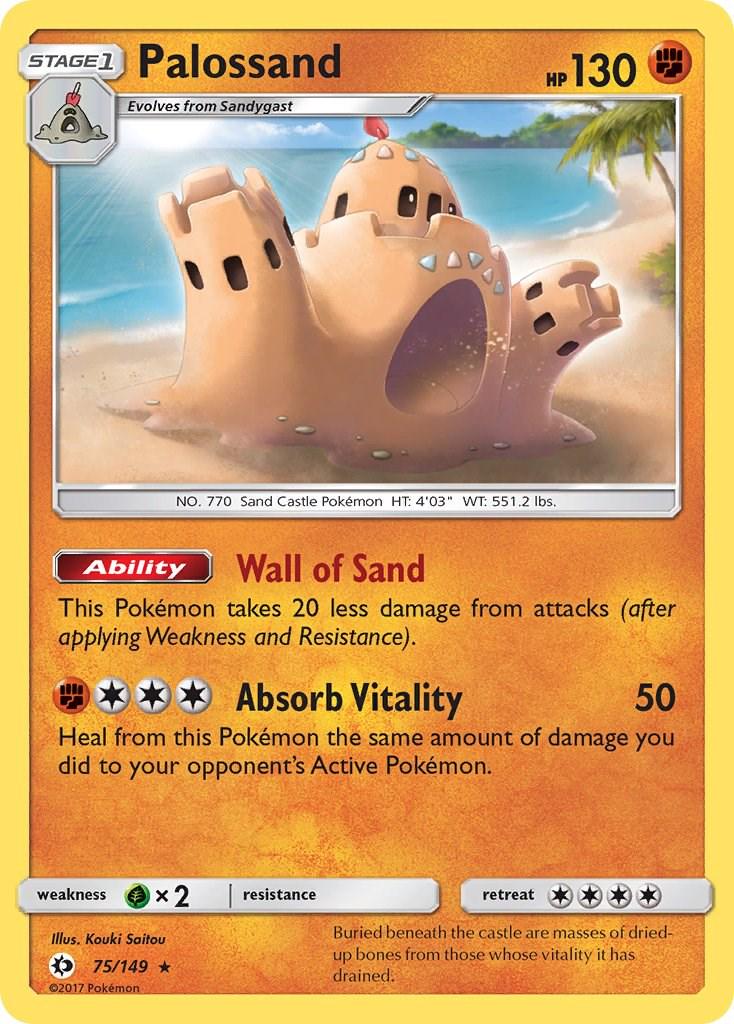 Palossand #75 Pokemon Sun & Moon