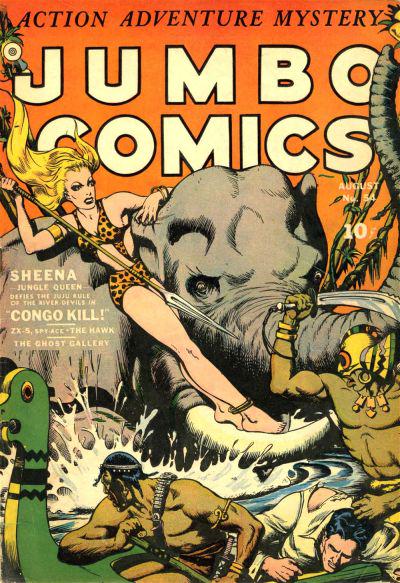 Jumbo Comics #54 (1943) Comic Books Jumbo Comics