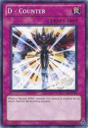 D - Counter LCGX-EN153 YuGiOh Legendary Collection 2: The Duel Academy Years Mega Pack