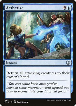 Aetherize #23 Magic Zendikar Rising Commander