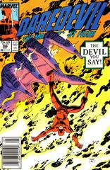Daredevil [Newsstand] #266 (1989) Comic Books Daredevil Prices