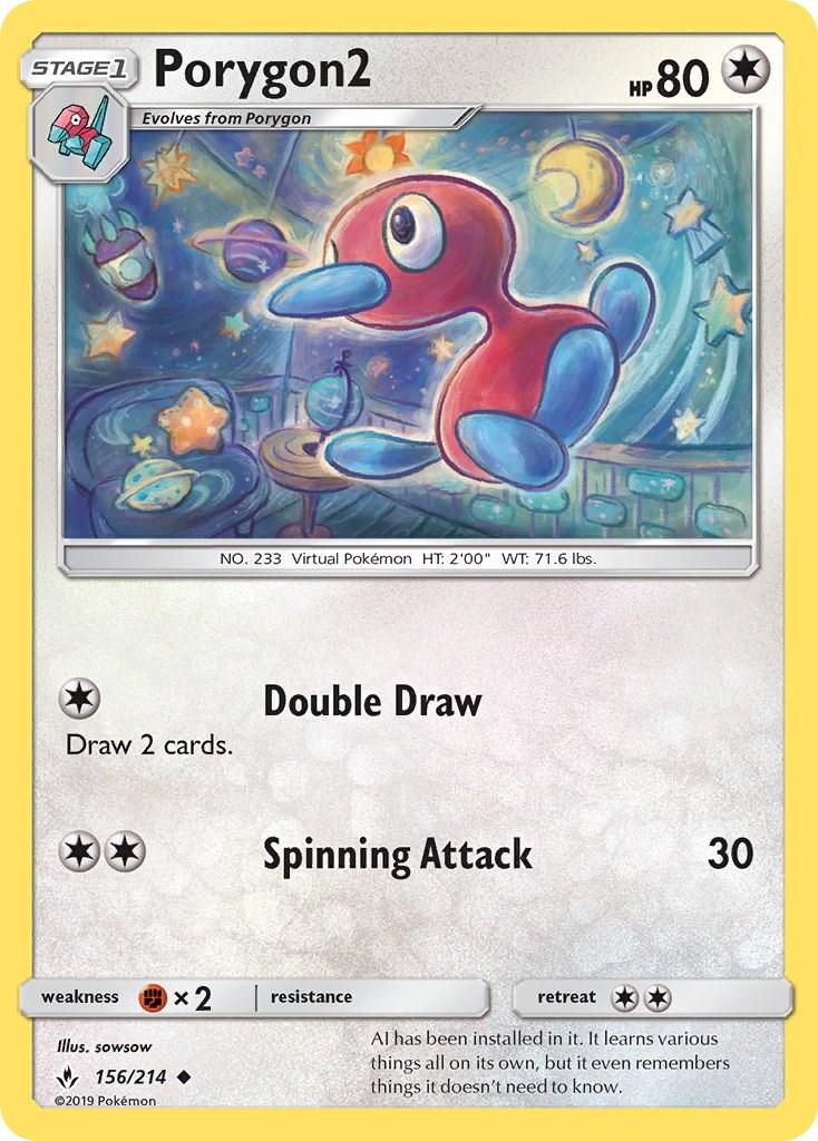 Porygon2 #156 Pokemon Unbroken Bonds