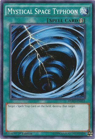 Mystical Space Typhoon HSRD-EN053 YuGiOh High-Speed Riders