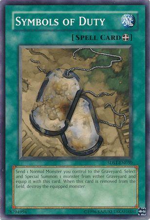 Symbols of Duty 5DS1-EN030 YuGiOh Starter Deck: Yu-Gi-Oh! 5D's