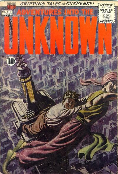 Adventures into the Unknown #118 (1960) Comic Books Adventures into the Unknown