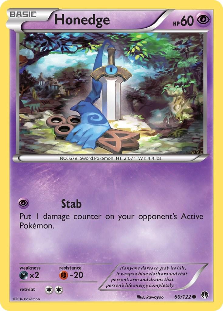 Honedge #60 Pokemon BREAKpoint