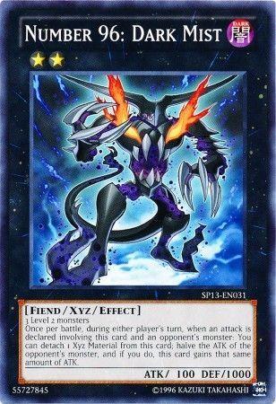 Number 96: Dark Mist SP13-EN031 YuGiOh Star Pack 2013