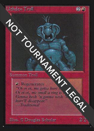 Uthden Troll #181 Magic Collector's Edition