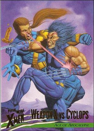 Weapon X vs. Cyclops #86 Marvel 1996 Ultra X-Men Wolverine