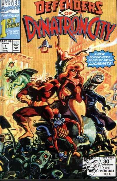 Defenders Of Dynatron City #1 (1992) Comic Books Defenders of Dynatron City