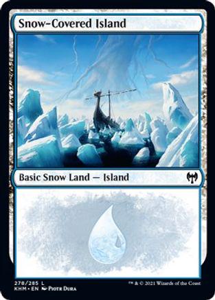 Snow-Covered Island Magic Kaldheim