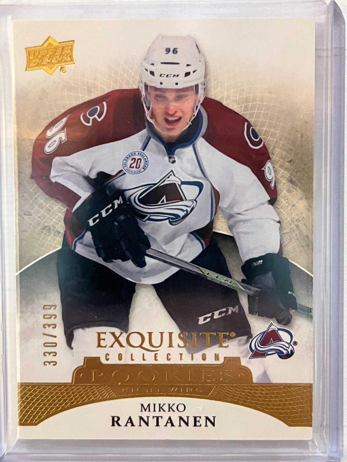 Mikko Rantanen #R-5 Hockey Cards 2015 Upper Deck Ice Exquisite Collection Rookie