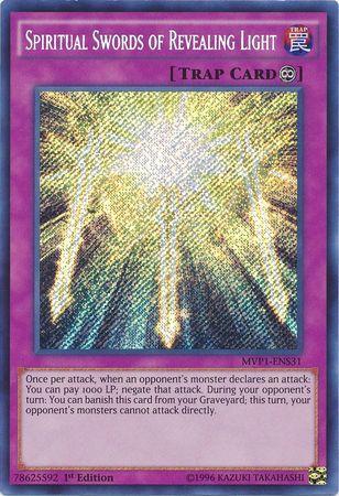Spiritual Swords of Revealing Light MVP1-ENS31 YuGiOh The Dark Side of Dimensions Movie Pack