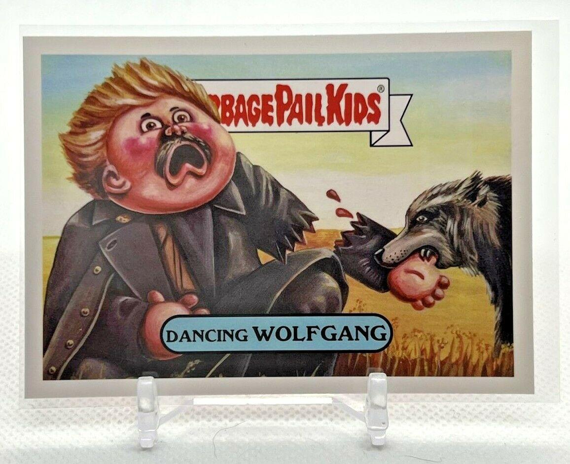 Dancing WOLFGANG #5a Garbage Pail Kids We Hate the 90s