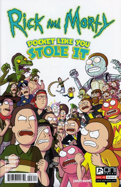Rick and Morty: Pocket Like You Stole It #3 (2017) Comic Books Rick and Morty: Pocket Like You Stole It